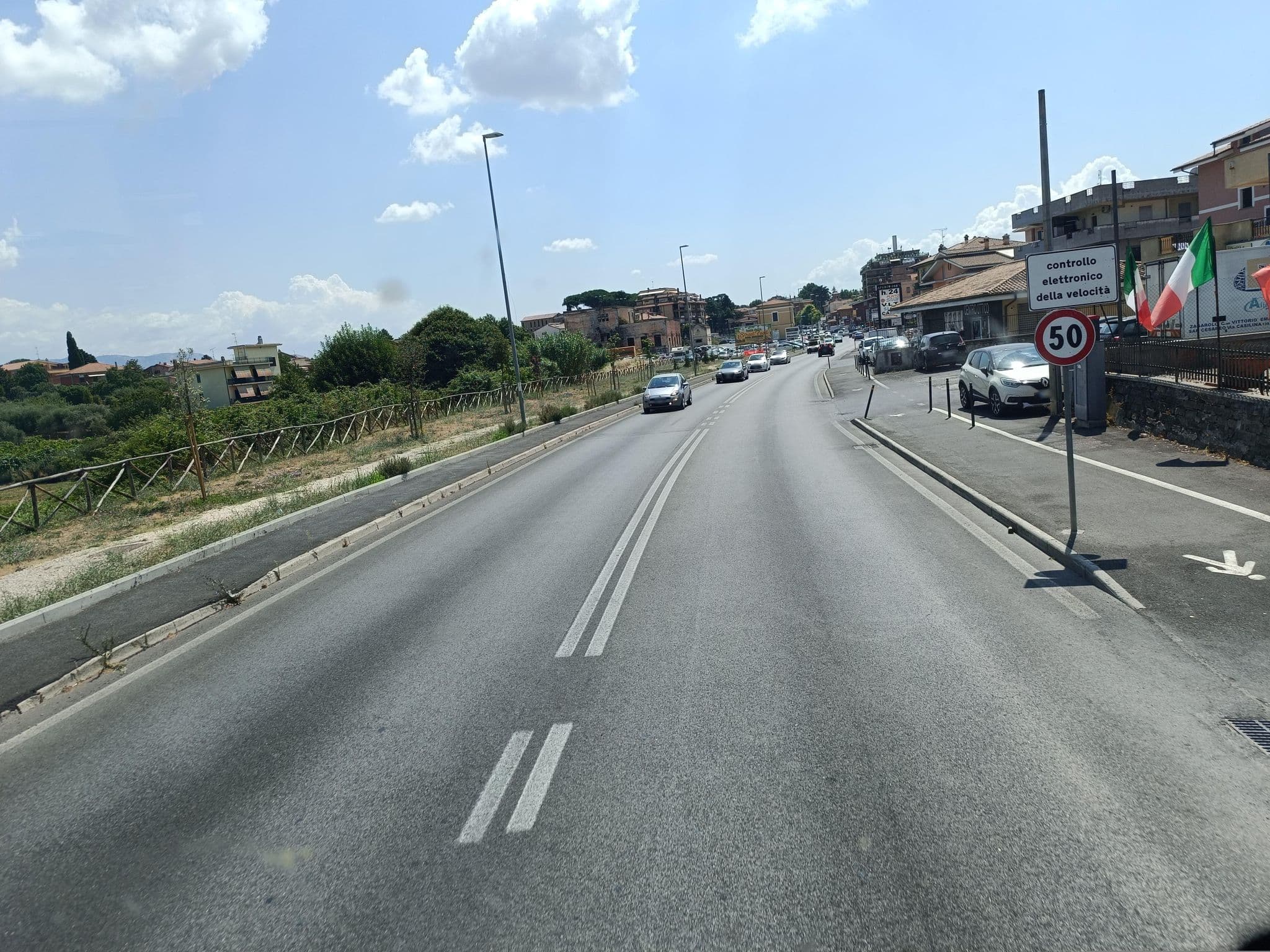 Street view near A casa di Grazia B&B, San Cesareo — © klimakas (CC BY-SA · Mapillary)