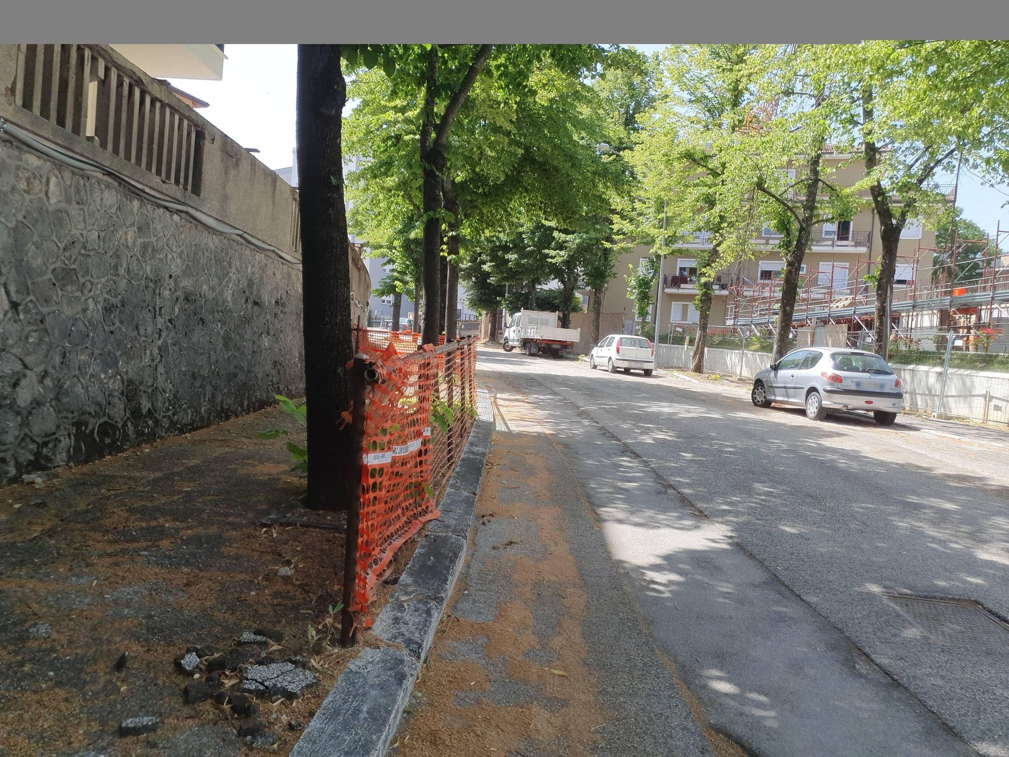 Street view near Hotel Duca degli Abruzzi, L'Aquila — © AlixGil (CC BY-SA · Mapillary)