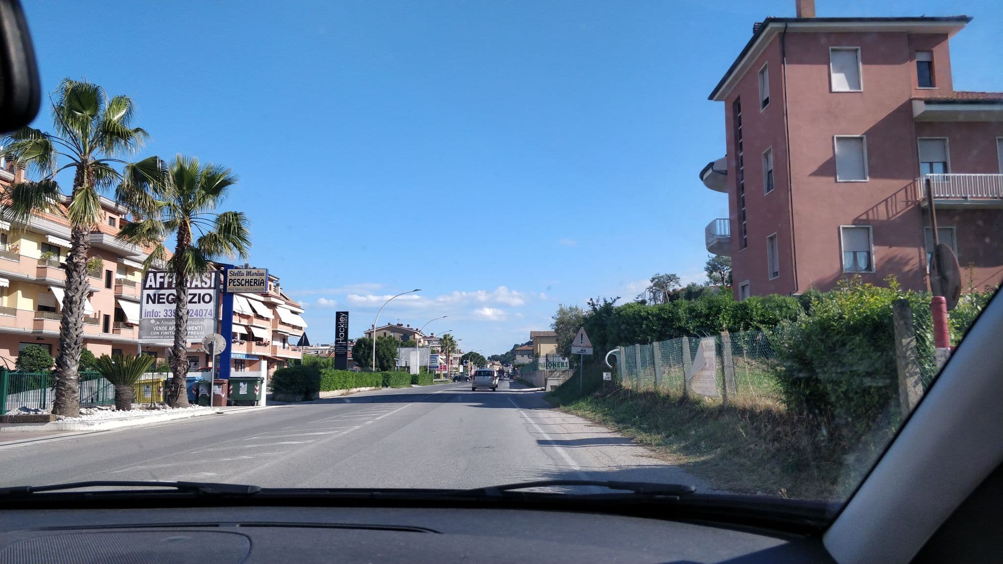 Street view near Pensione Marano, Cupra Marittima — © evvemoscia (CC BY-SA · Mapillary)