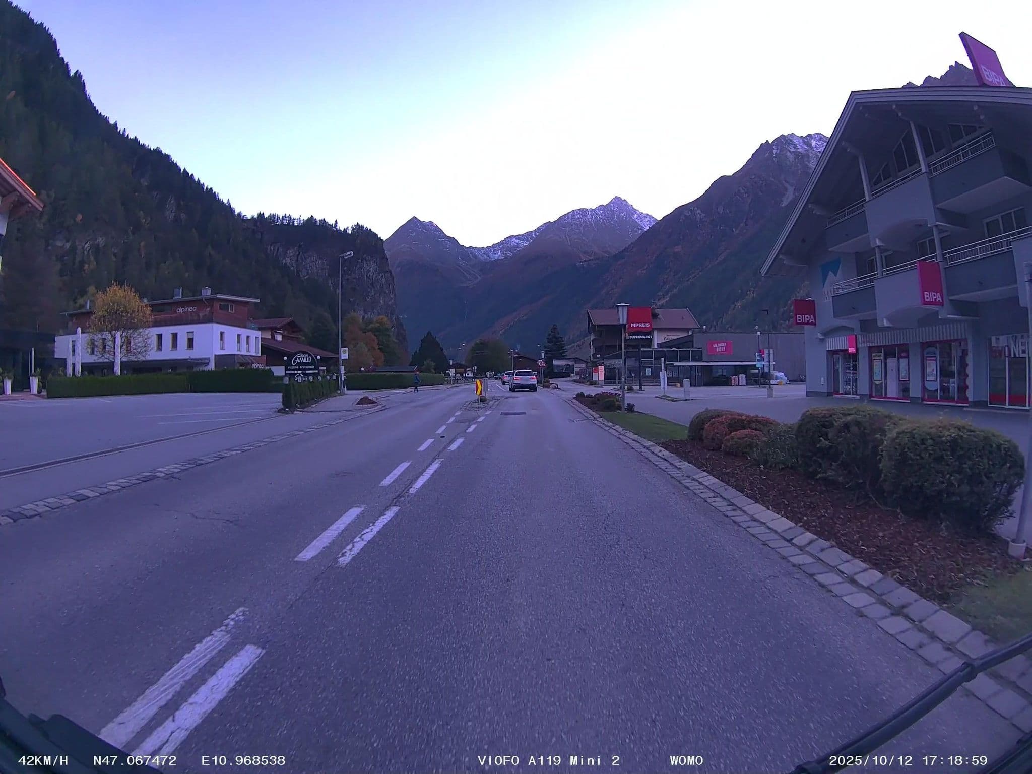 Street view near Christophorus, Längenfeld