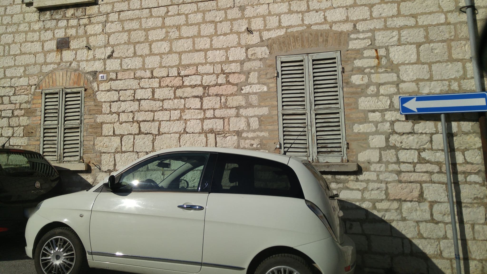 Street view near Casa MariaA, Cagli — © sorcrosc (CC BY-SA · Mapillary)