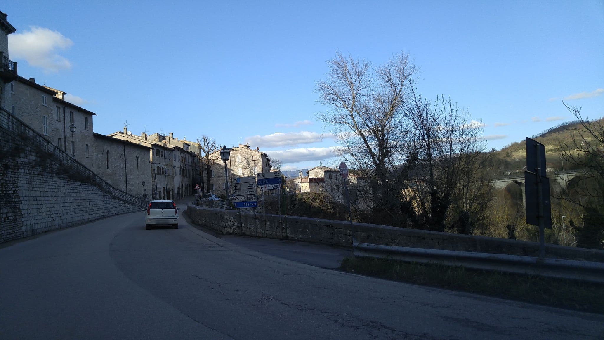 Street view near B&B Casale Margherita, Cagli — © sorcrosc (CC BY-SA · Mapillary)