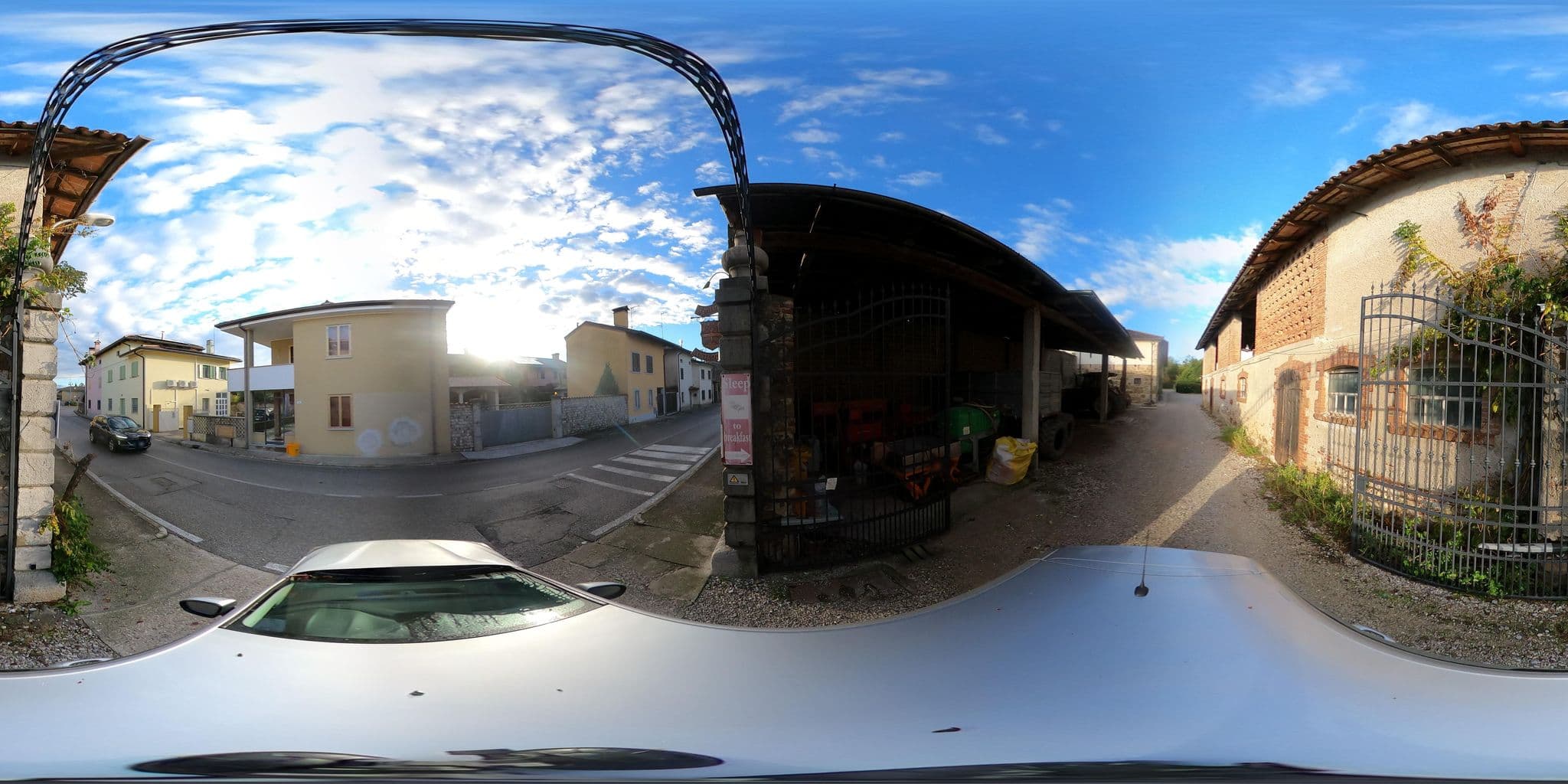 Street view near Alloggio Agrituristico Conte Ottelio, Pradamano — © vst (CC BY-SA · Mapillary)