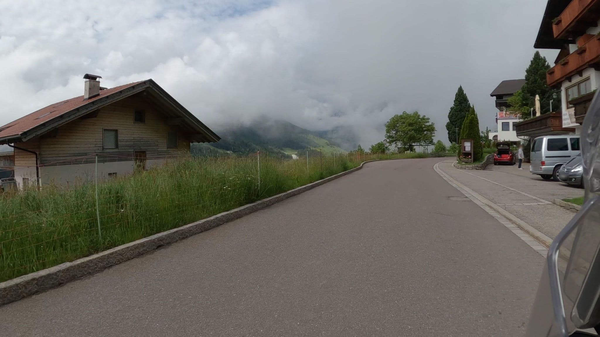 Street view near Pension Widmann, San Leonardo in Passiria — © crami (CC BY-SA · Mapillary)