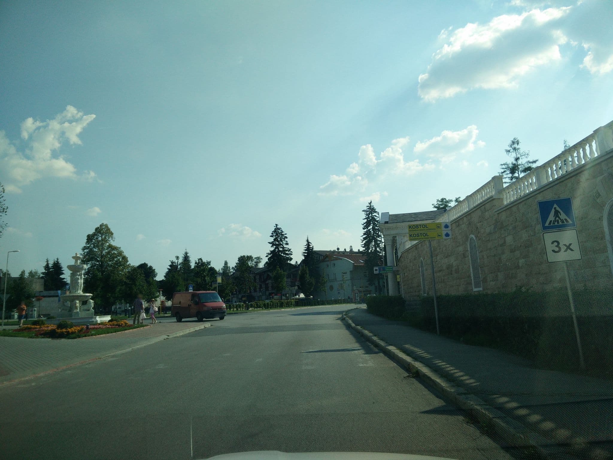 Street view near Aphrodite Palace, Rajecké Teplice — © kayle (CC BY-SA · Mapillary)