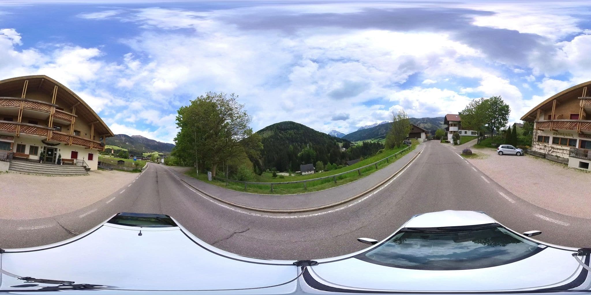 Street view near Hotel Panorama, Monguelfo — © osmplus_org (CC BY-SA · Mapillary)