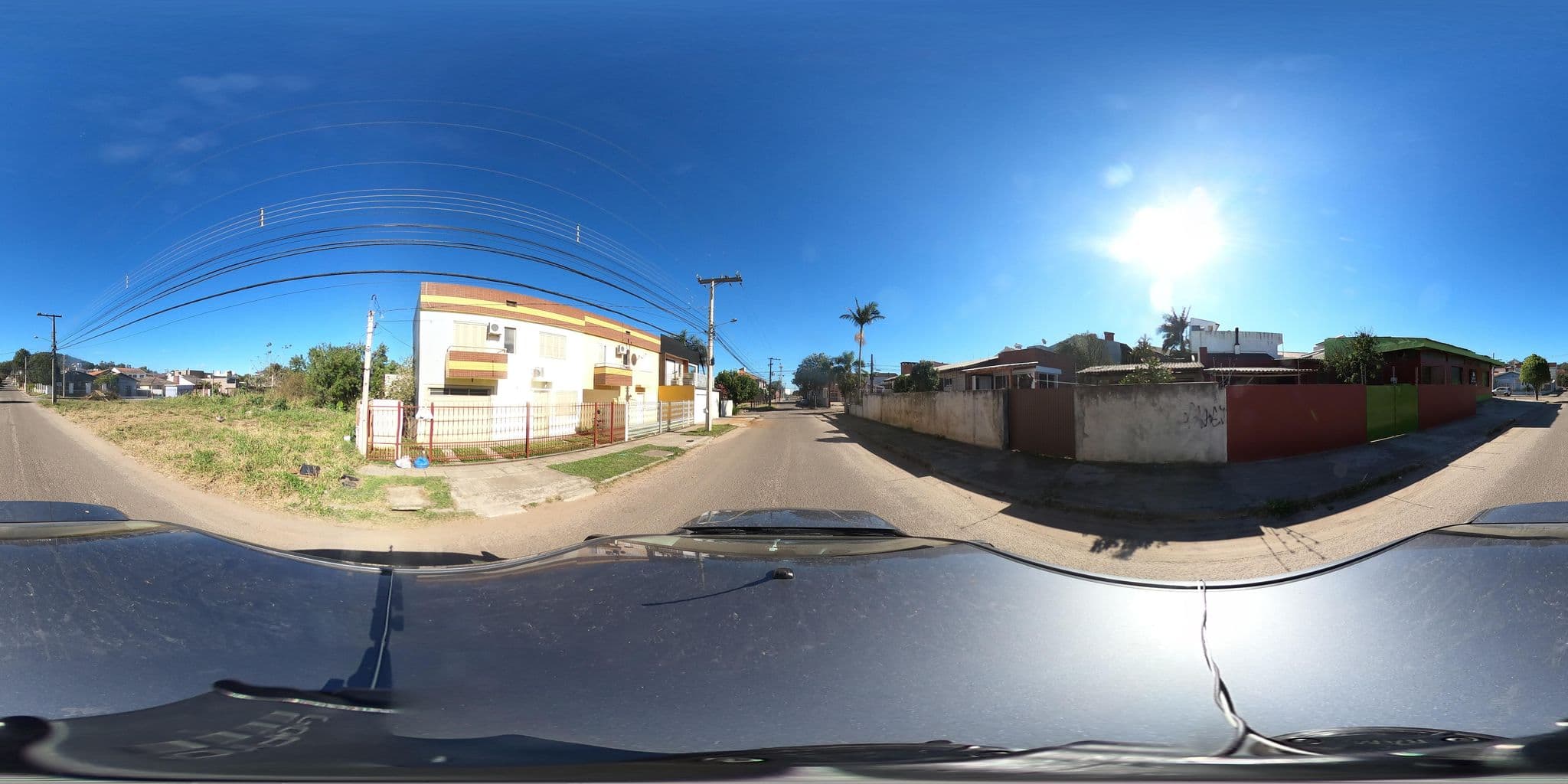 Street view near Hotel e Churrascaria Belinazzo, Santa Maria — © santamariense (CC BY-SA · Mapillary)