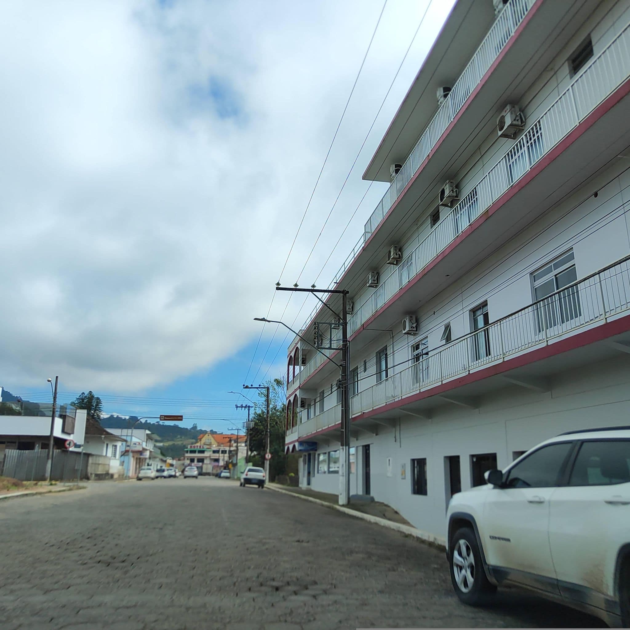 Street view near Hotel Taió, Taió — © guilhermebelegante (CC BY-SA · Mapillary)