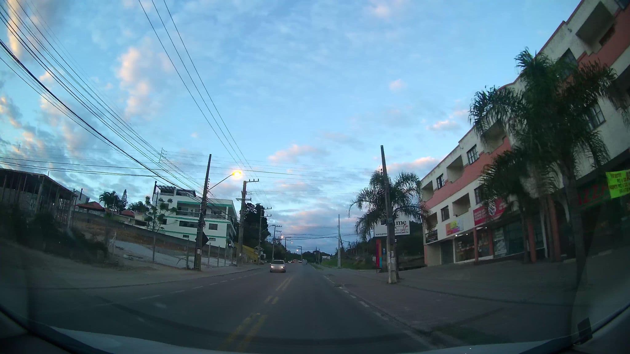 Street view near Pousada Notre Dame, Itacorubi — © marciosampaio (CC BY-SA · Mapillary)