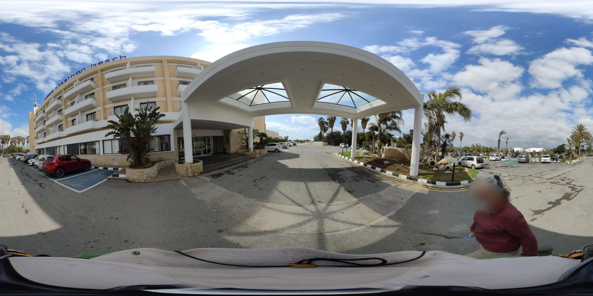 Street view near Louis Phaethon Beach, Geroskipou — © jg360 (CC BY-SA · Mapillary)