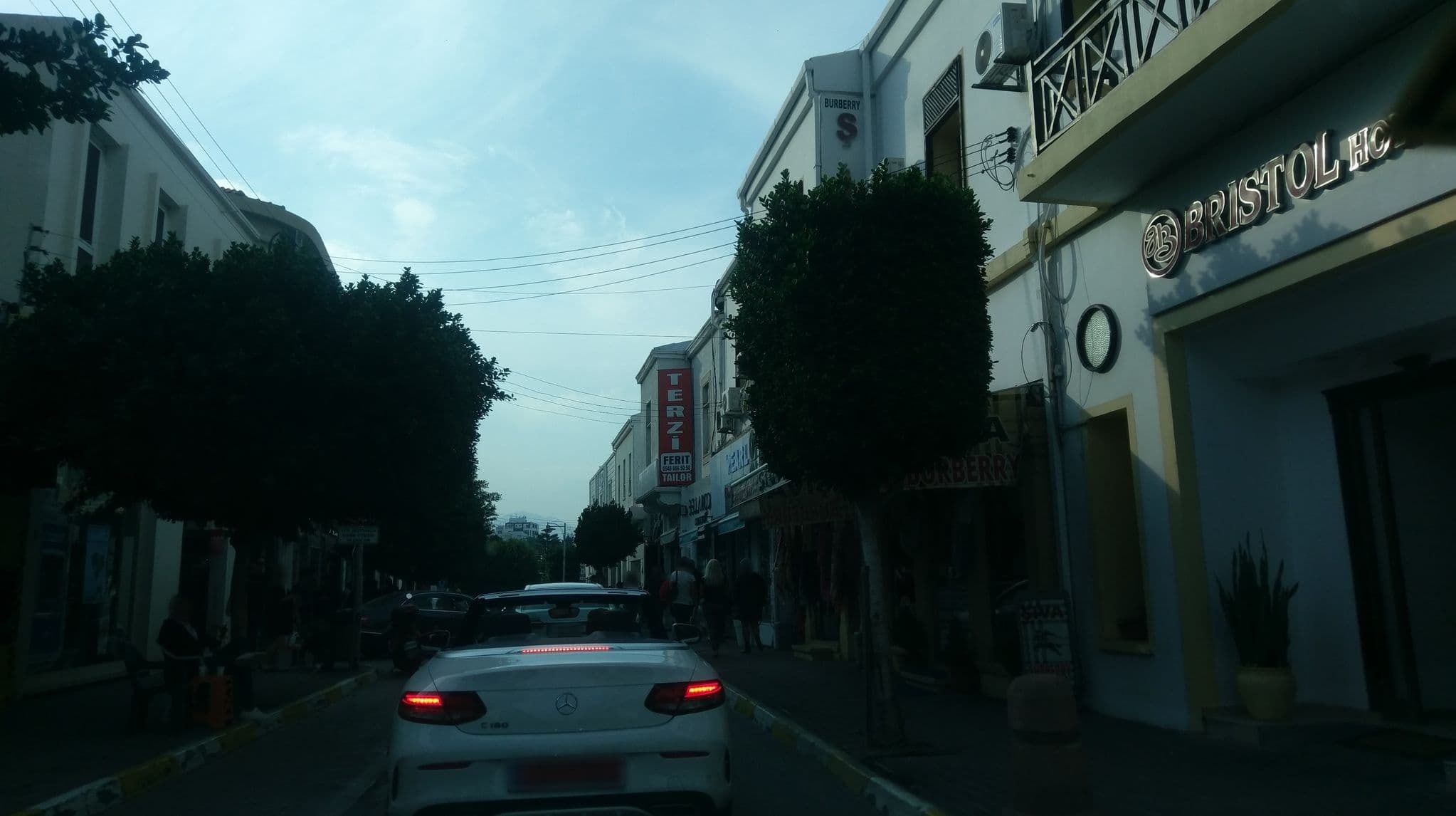 Street view near Bristol Hotel, Kyrenia — © ozkanilyasaksu (CC BY-SA · Mapillary)