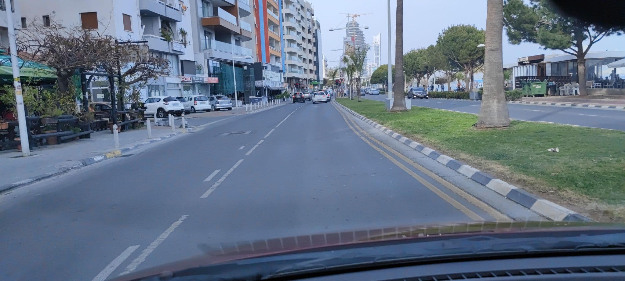Street view near Pier Beach Hotel, Limassol — © WhanTwo (CC BY-SA · Mapillary)