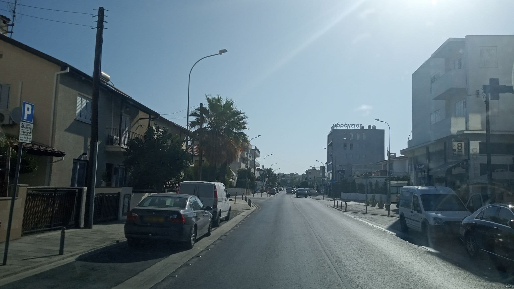 Street view near Stefanos, Aglantziá — © giannos (CC BY-SA · Mapillary)