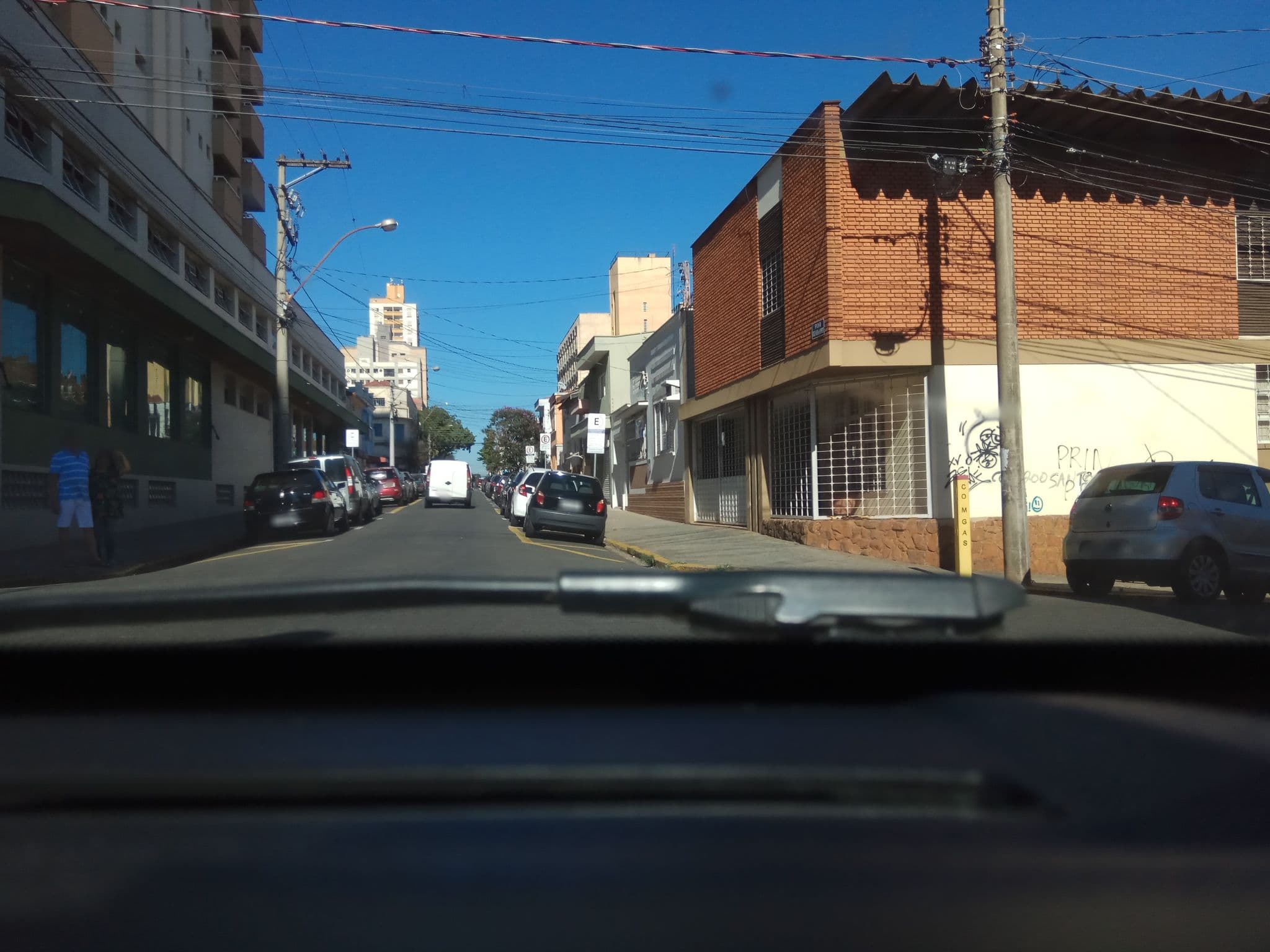 Street view near Bristol Center Flat, Piracicaba — © andersoal (CC BY-SA · Mapillary)