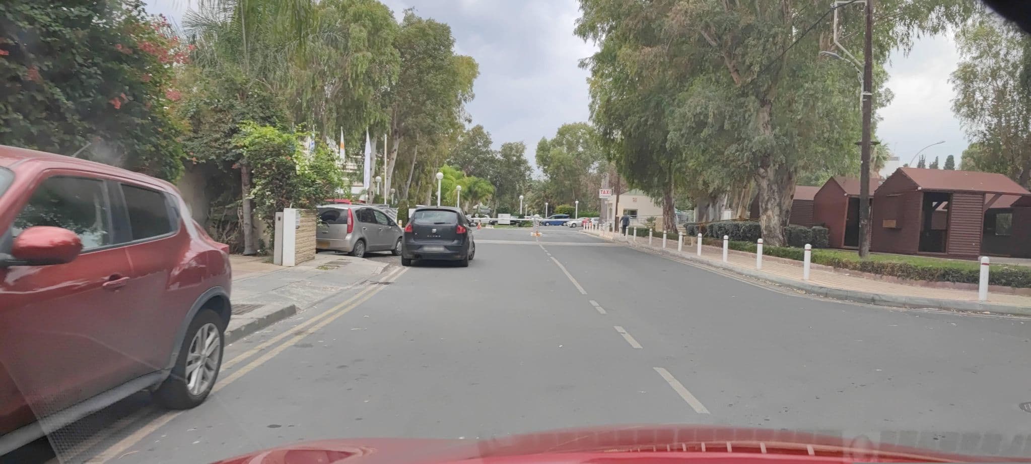 Street view near The Ermitage, Germasógeia — © WhanTwo (CC BY-SA · Mapillary)
