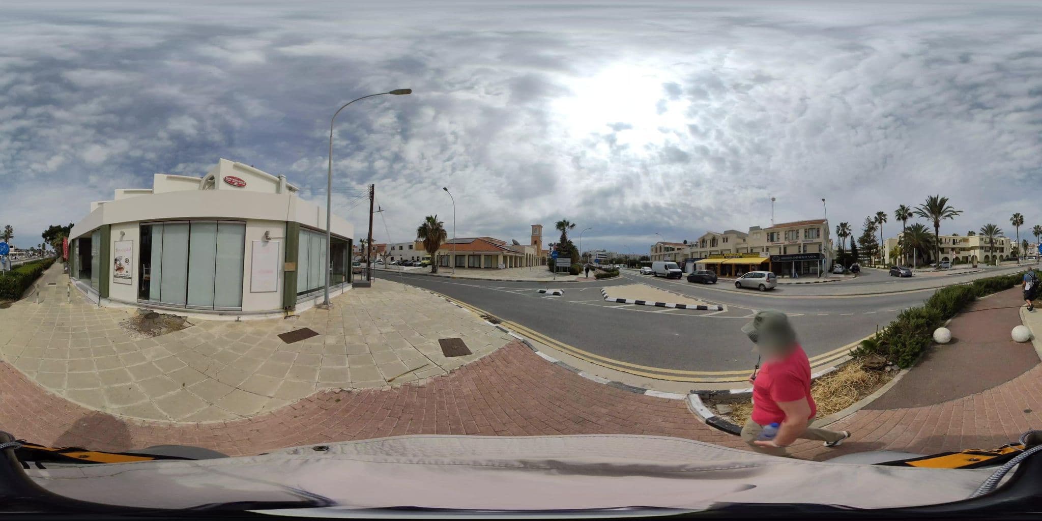Street view near Pandream Hotel Apartments, Geroskipou — © jg360 (CC BY-SA · Mapillary)