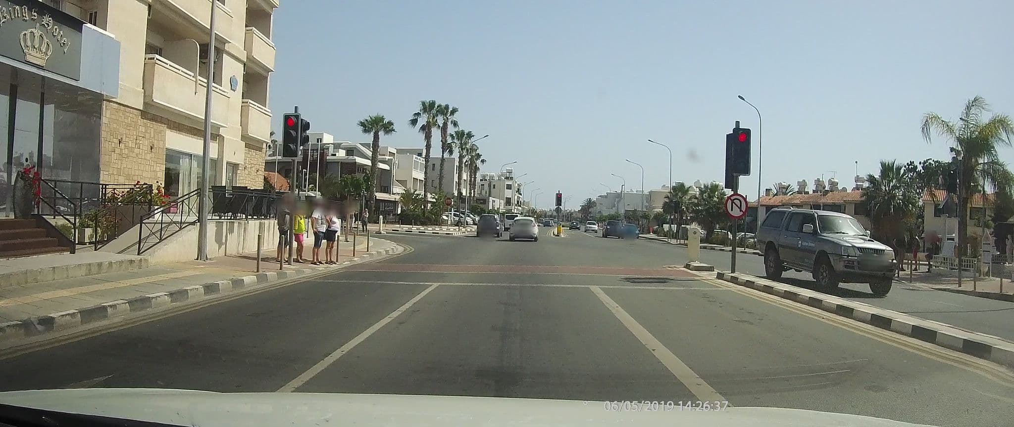 Street view near King's Hotel, Paphos — © healixx (CC BY-SA · Mapillary)