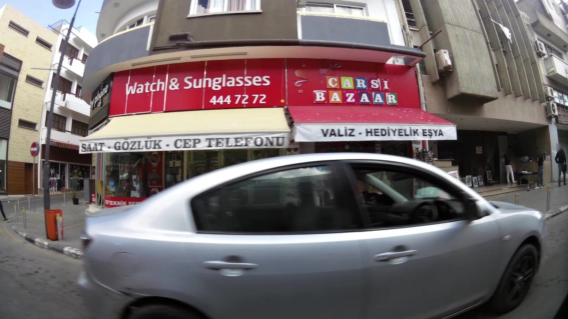Street view near Hotel Gold Flower, Nicosia — © kaartcam (CC BY-SA · Mapillary)
