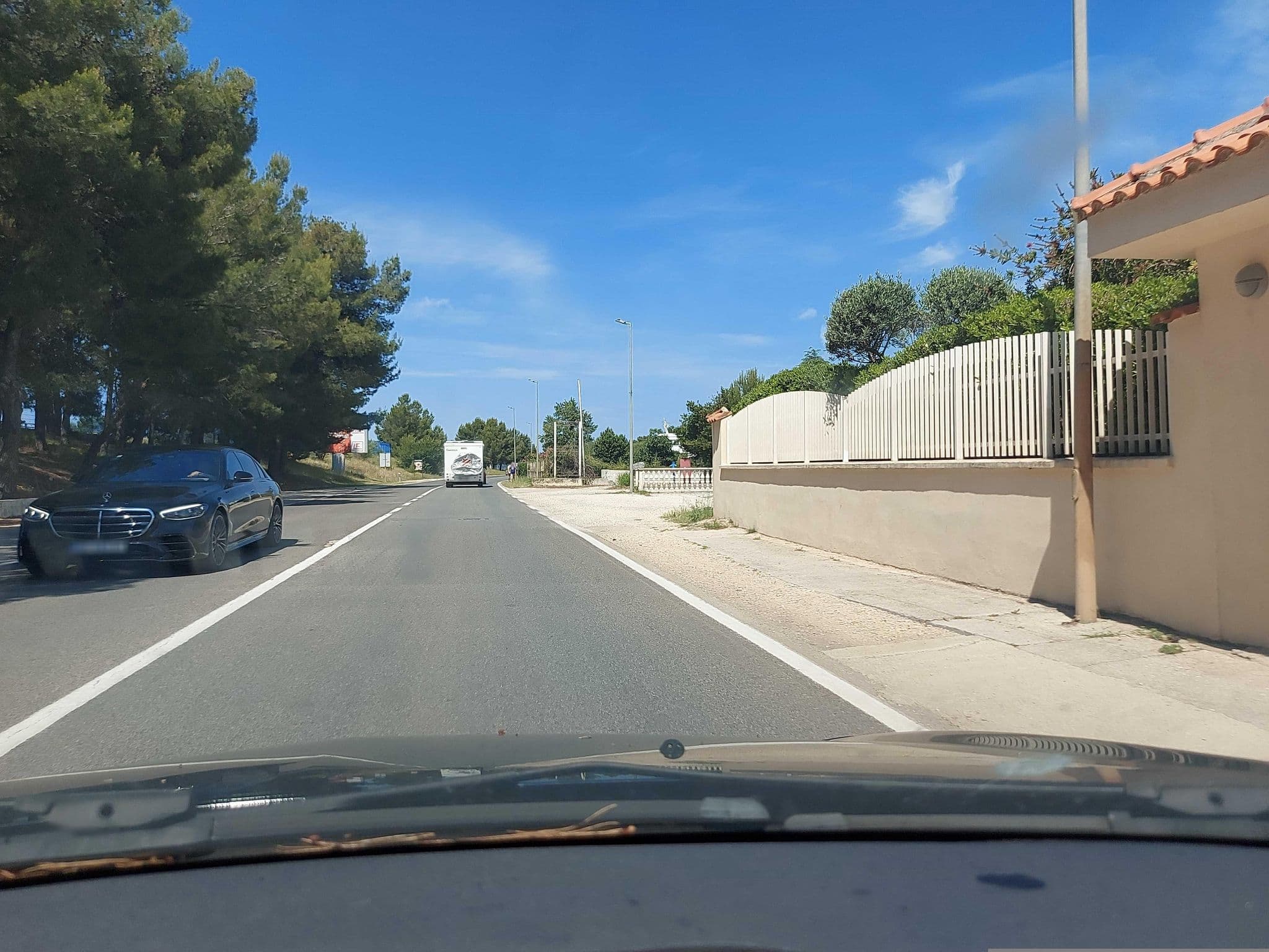Street view near Apartments&Rooms Villa Eva, Sukošan — © mik007 (CC BY-SA · Mapillary)