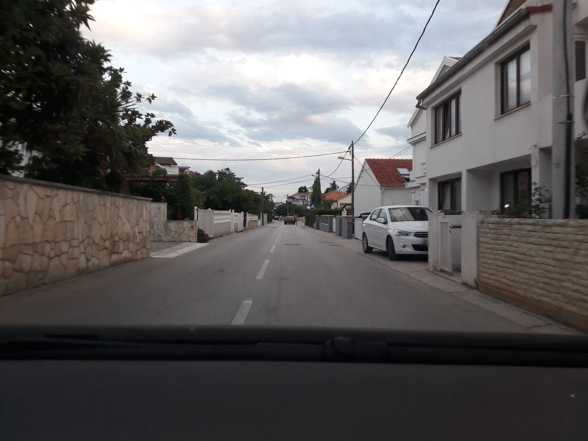 Street view near Palme, Zadar