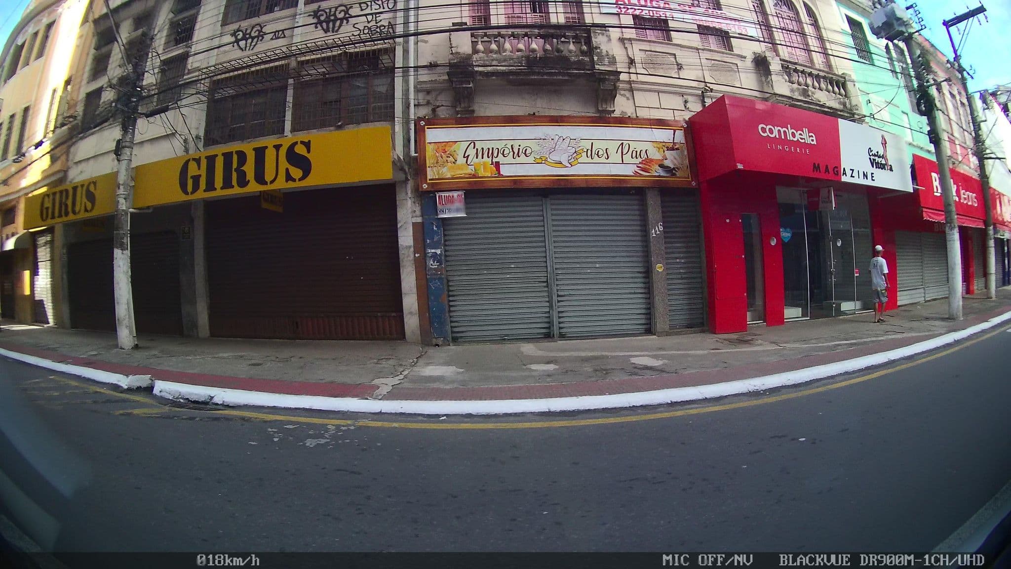Street view near Hotel dos Viajantes, Vitória — © kaart_2 (CC BY-SA · Mapillary)