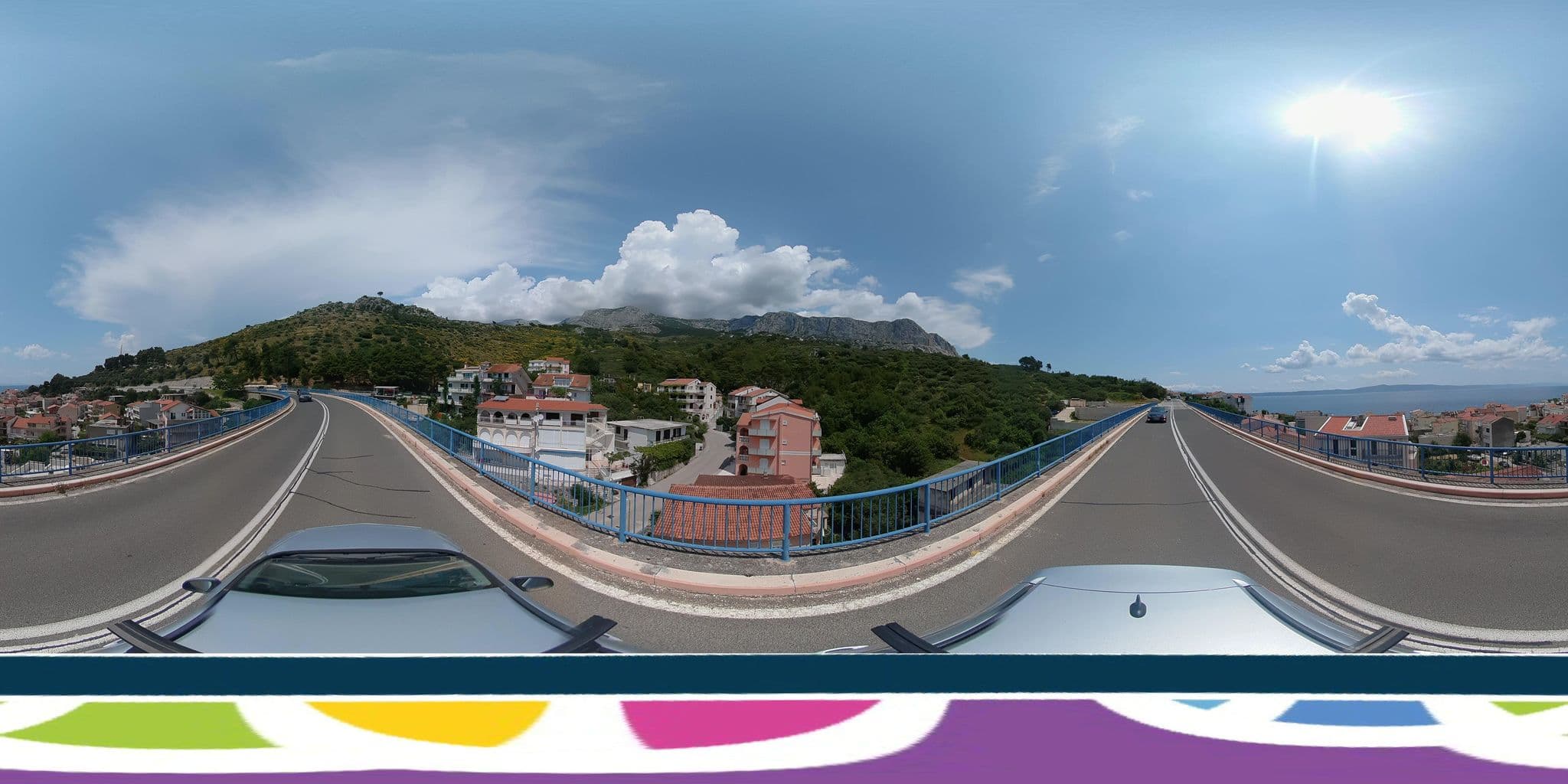 Street view near Orange Apartments, Podgora — © SilvioBasic (CC BY-SA · Mapillary)