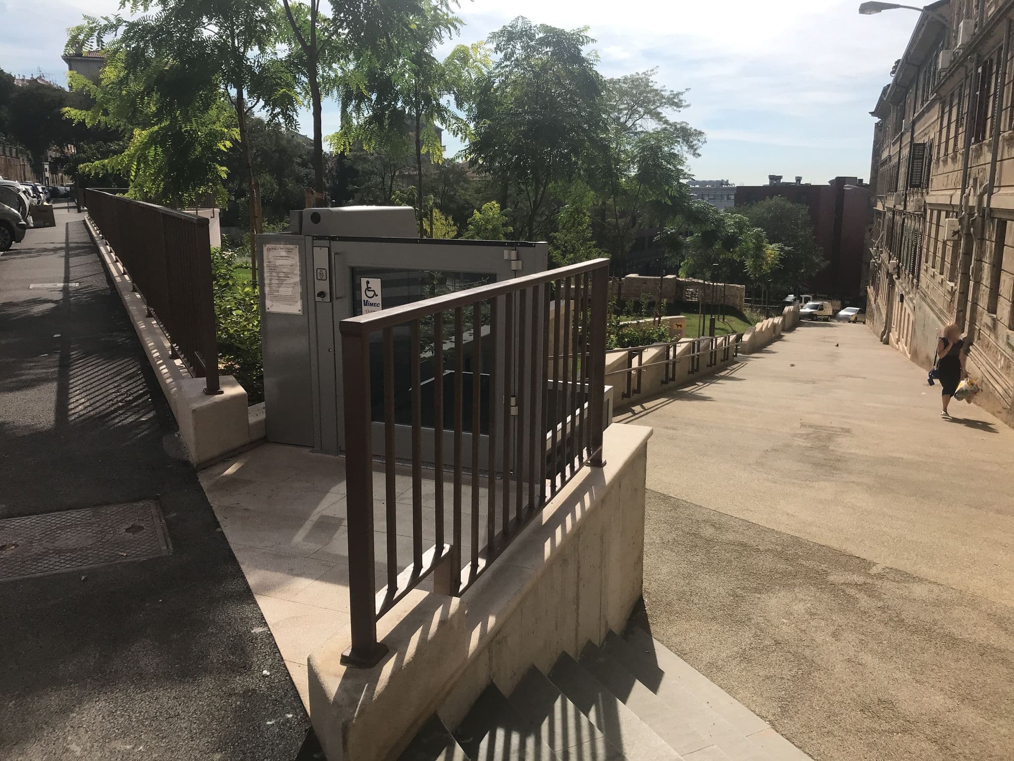 Street view near Apartment Pomerio, Rijeka — © ziwei (CC BY-SA · Mapillary)