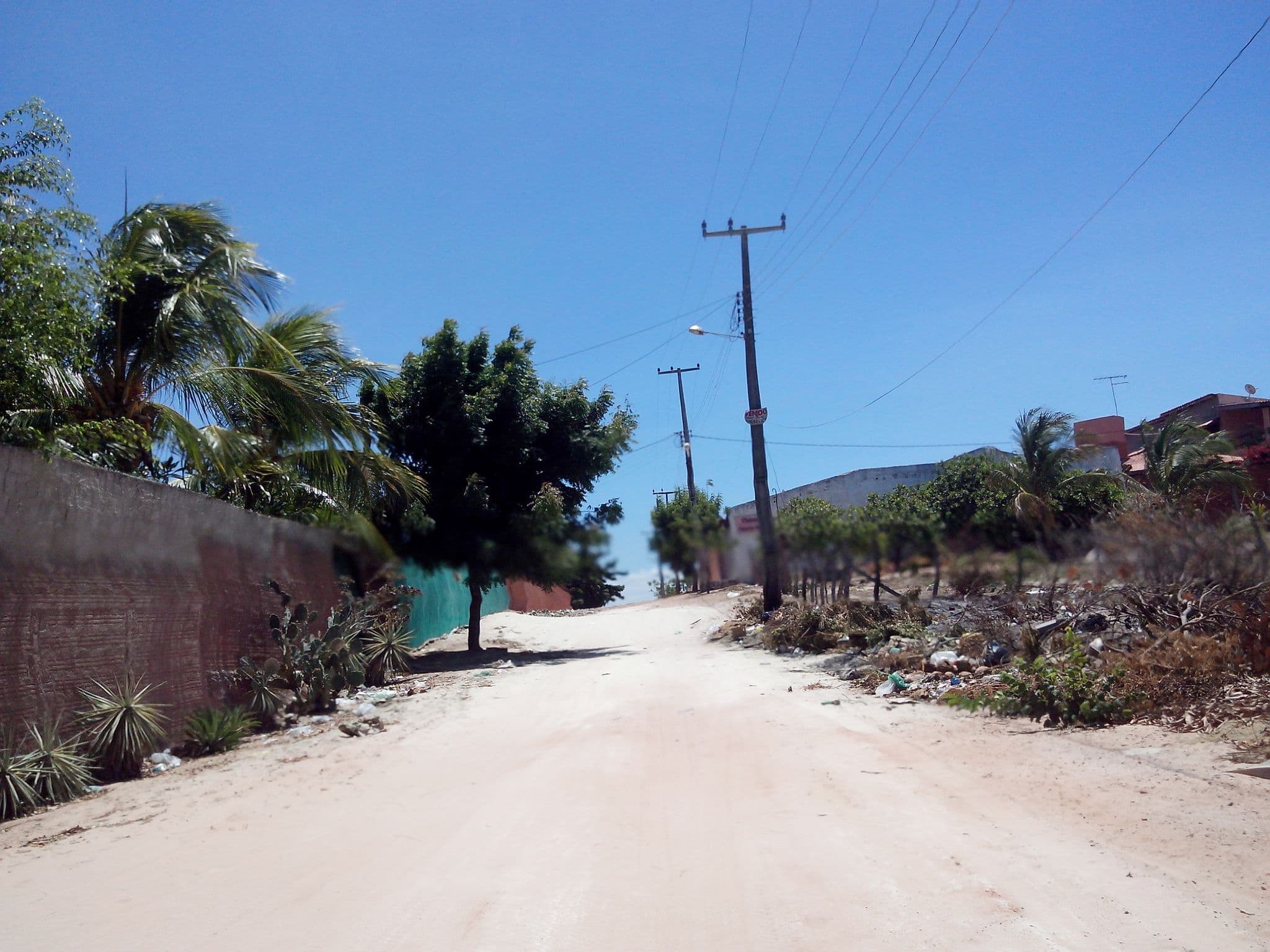 Street view near Pousada Cem - Aquiras Riviera Ceará, Pindoretama — © josejunior (CC BY-SA · Mapillary)