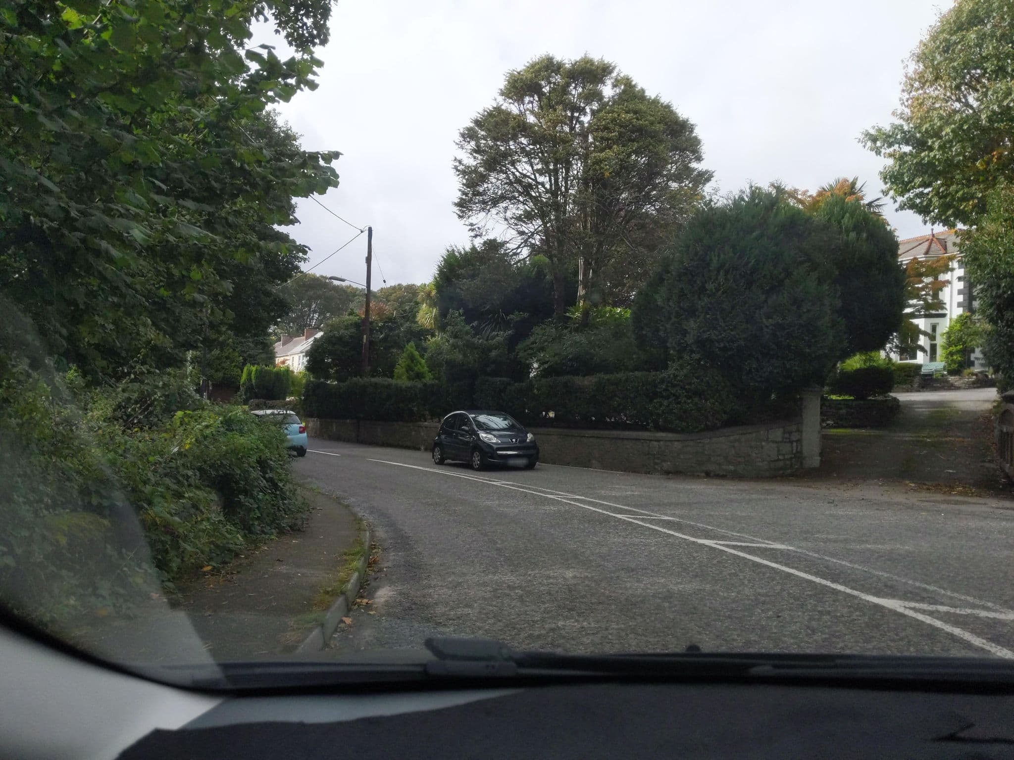 Street view near Trescowe B&B, Par — © WaggyDog (CC BY-SA · Mapillary)