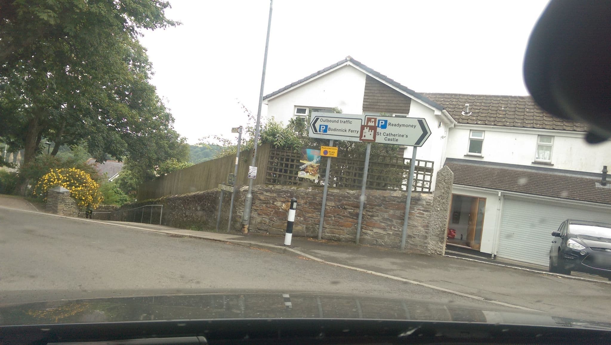 Street view near Trekelyn B & B, Fowey — © live (CC BY-SA · Mapillary)