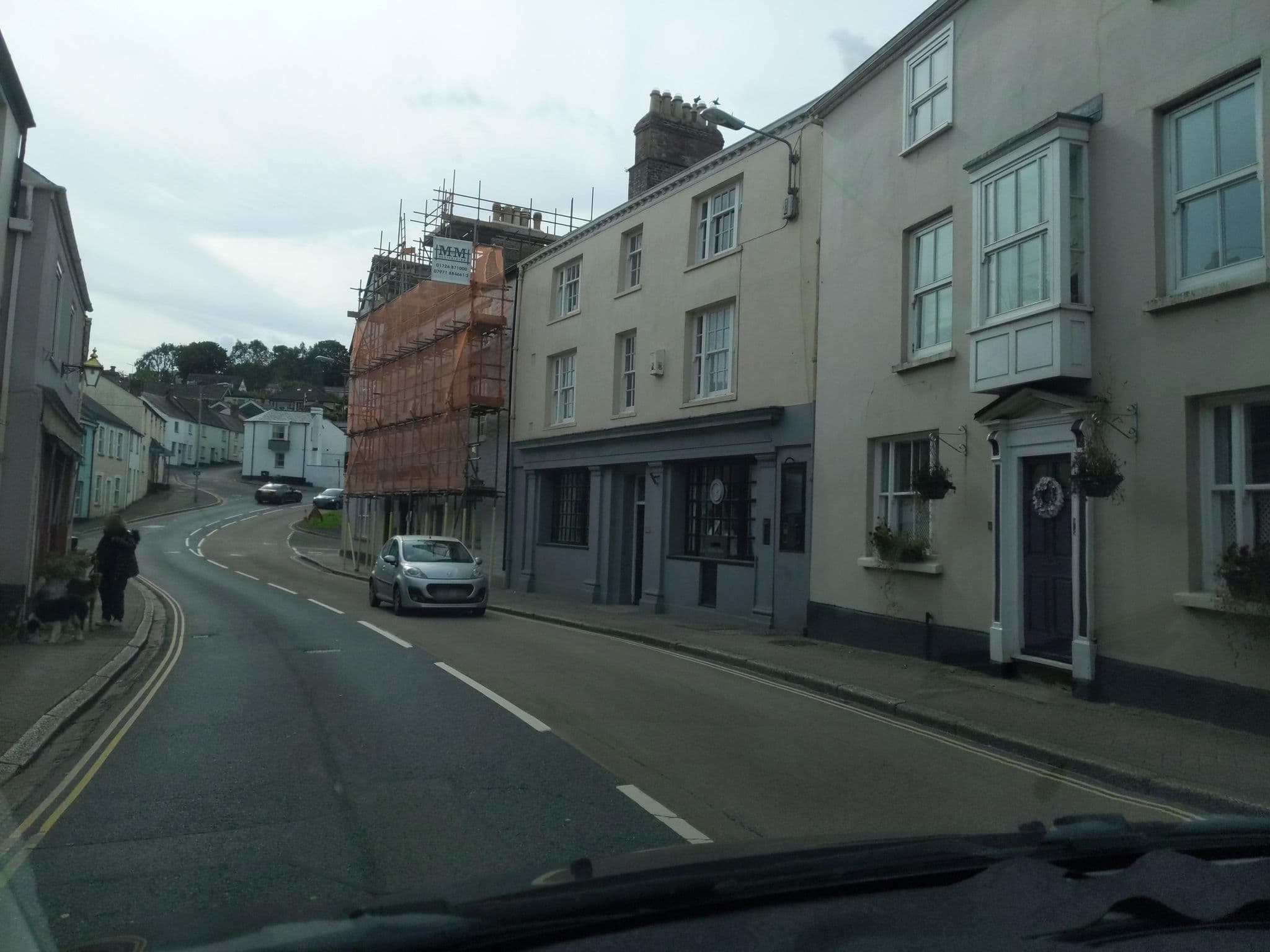 Street view near Rudge Cottage, Lostwithiel — © WaggyDog (CC BY-SA · Mapillary)