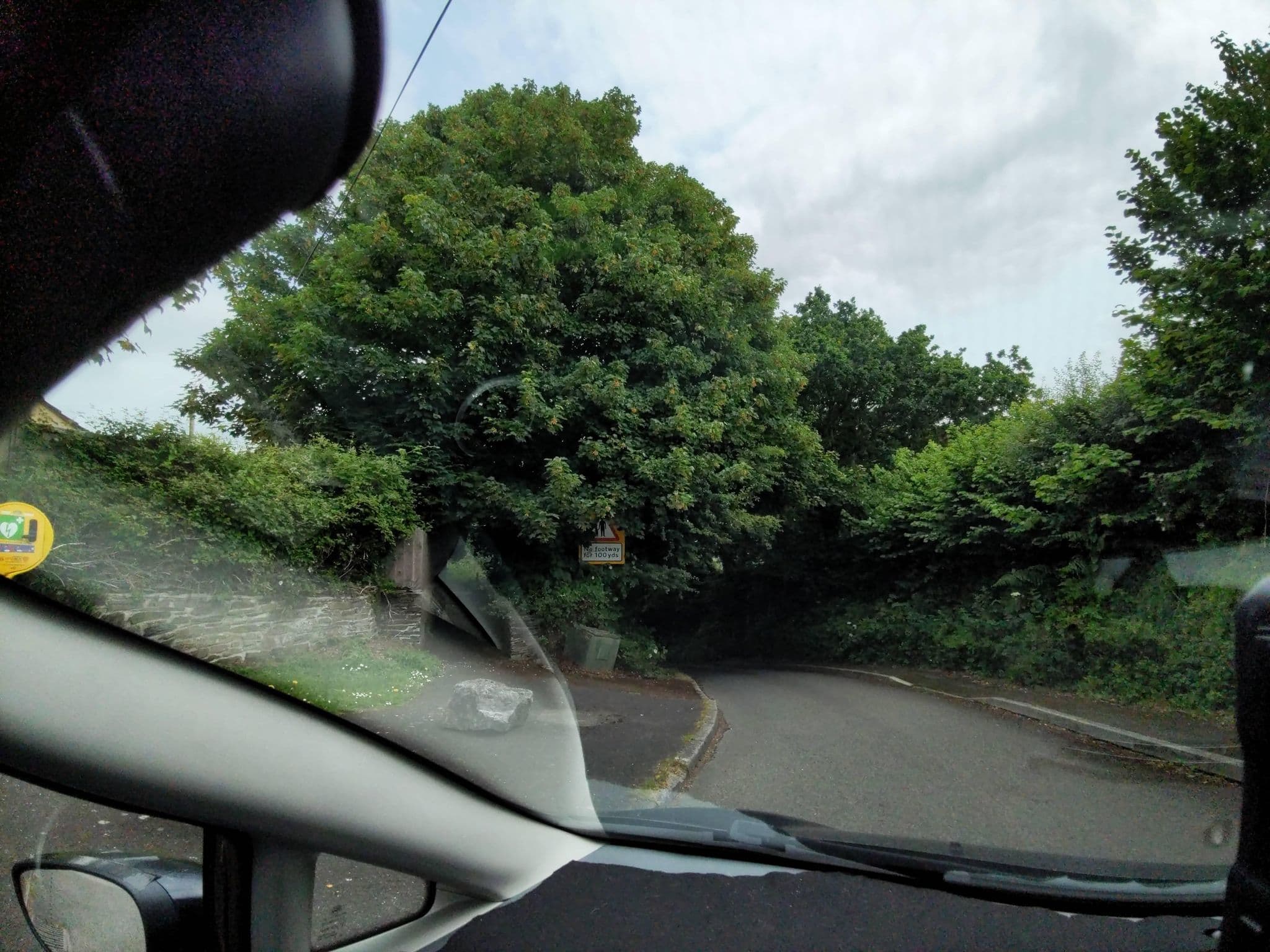 Street view near Glebe House, Modbury — © WaggyDog (CC BY-SA · Mapillary)