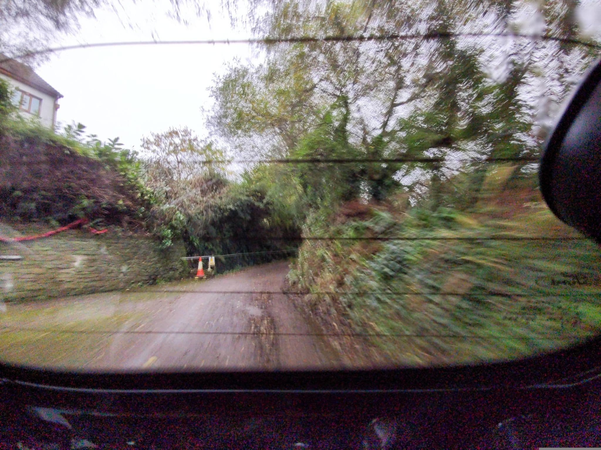Street view near Trenderway Farm, Polperro — © WaggyDog (CC BY-SA · Mapillary)