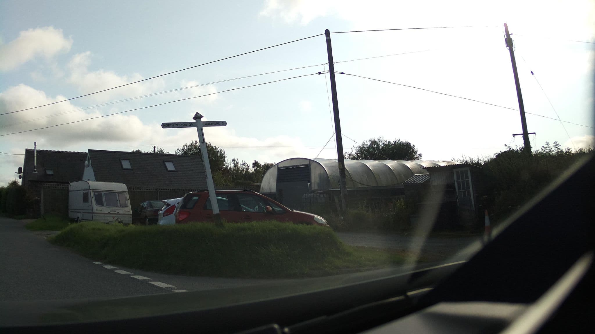 Street view near Chancery House (B & B), South Molton — © southglos (CC BY-SA · Mapillary)