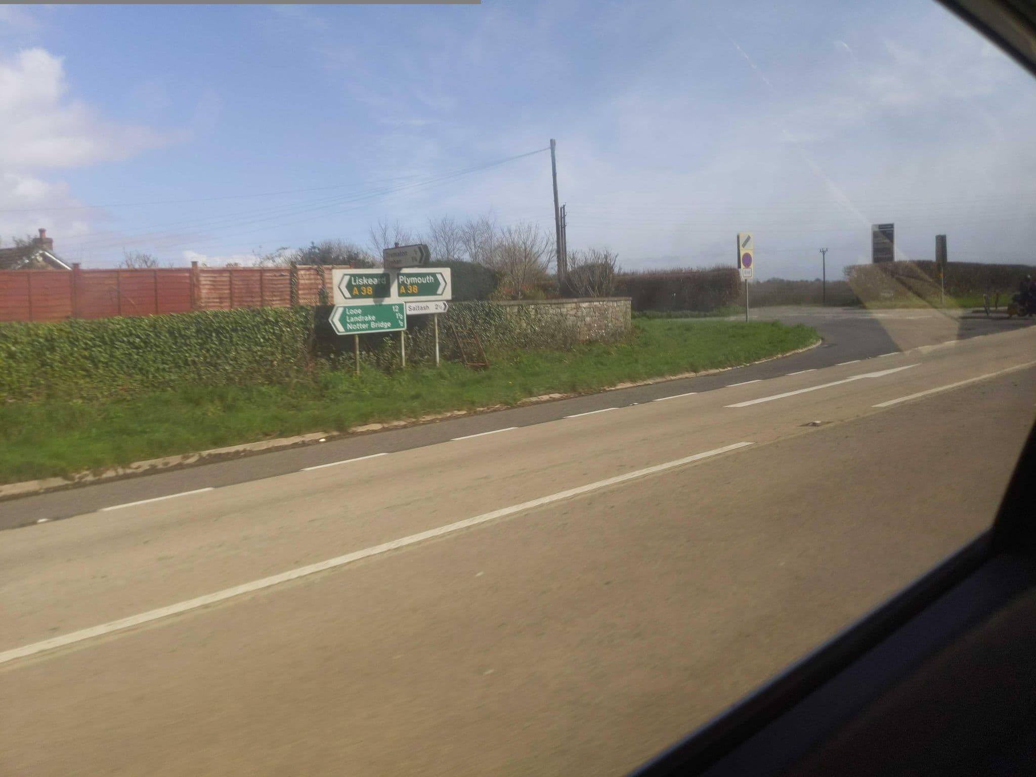 Street view near T E Baskott, Landrake — © WaggyDog (CC BY-SA · Mapillary)