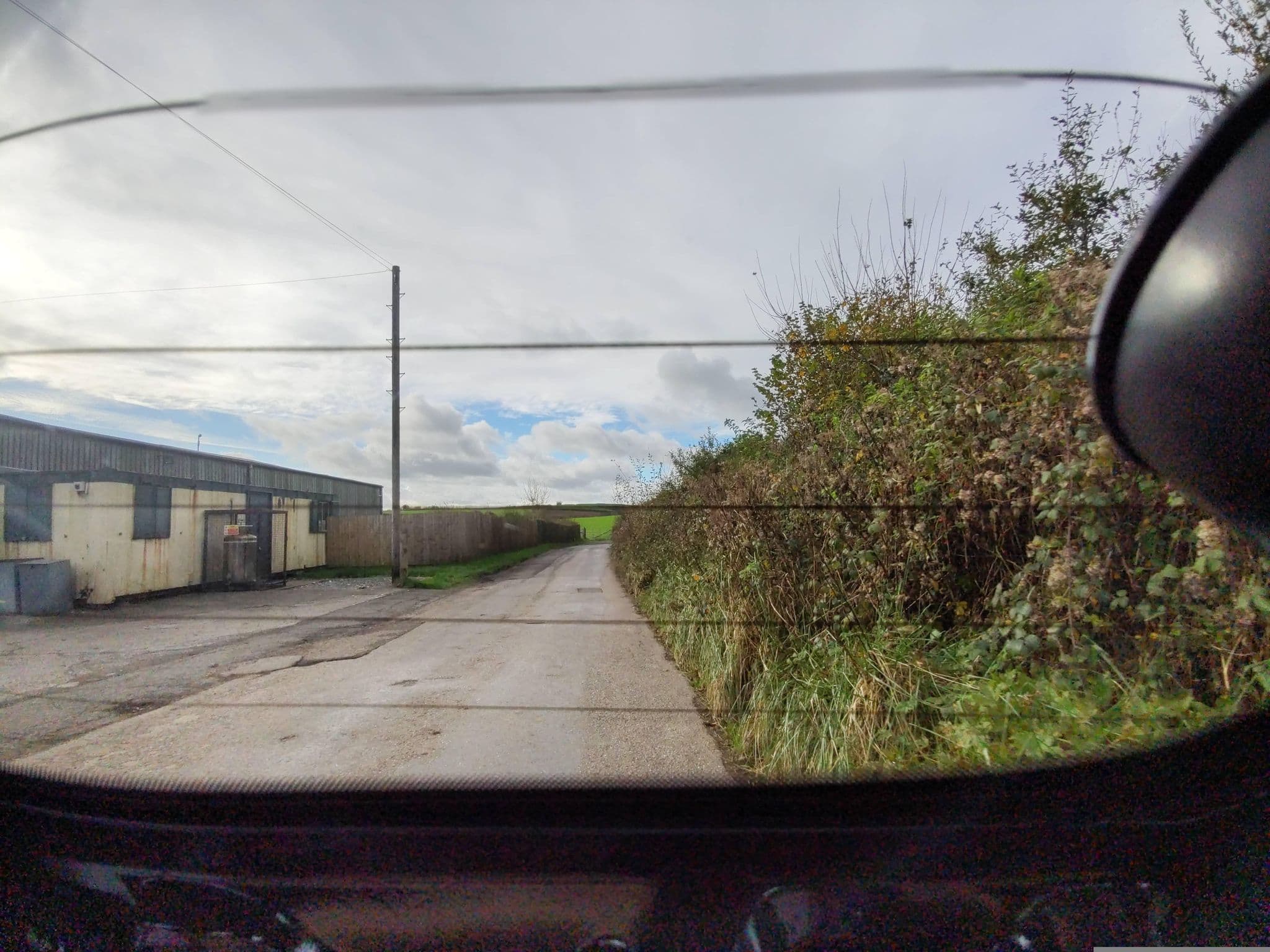 Street view near Sandwell Farmhouse, Totnes — © WaggyDog (CC BY-SA · Mapillary)