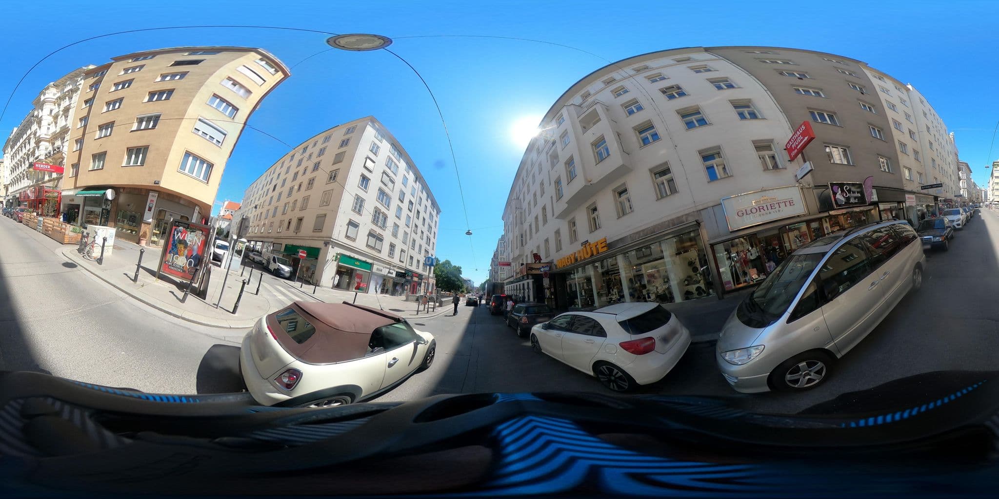 Street view near Vienna Apartment Stubenbastei, Vienna — © consens_verkehrsplanung (CC BY-SA · Mapillary)
