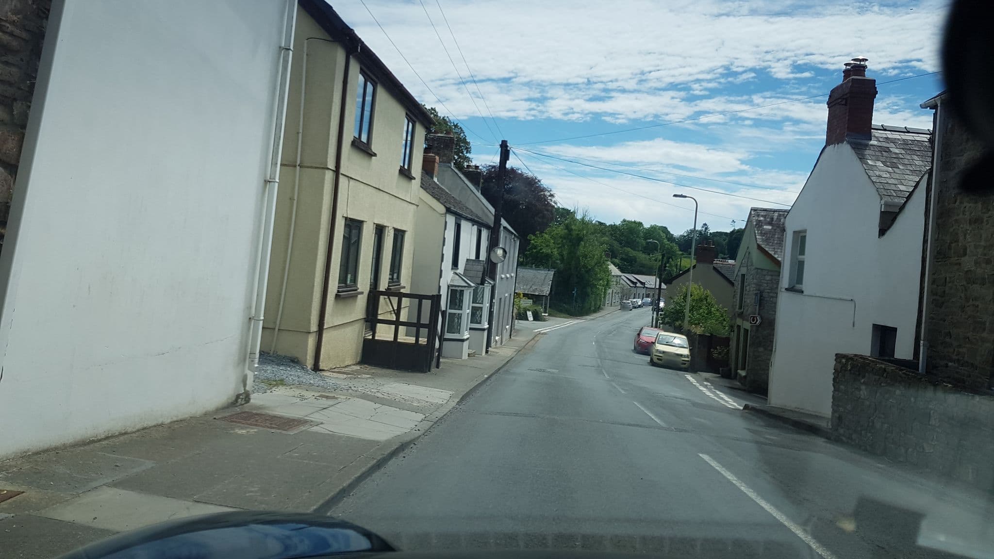 Street view near Travelodge, Saint Clears — © richardc (CC BY-SA · Mapillary)