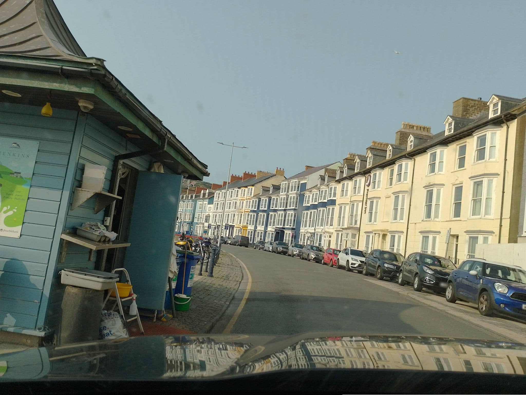 Street view near Plas Hafen Aberystwyth, Aberystwyth — © laye (CC BY-SA · Mapillary)