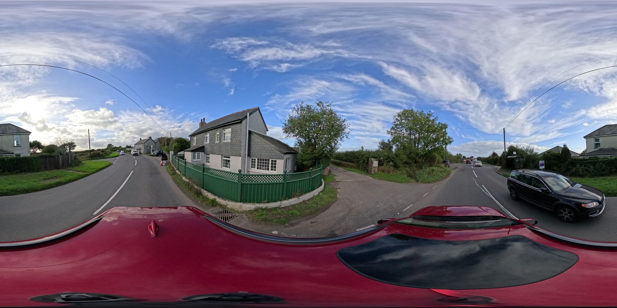 Street view near Pine Lodge, Stoke Gabriel — © southglos (CC BY-SA · Mapillary)