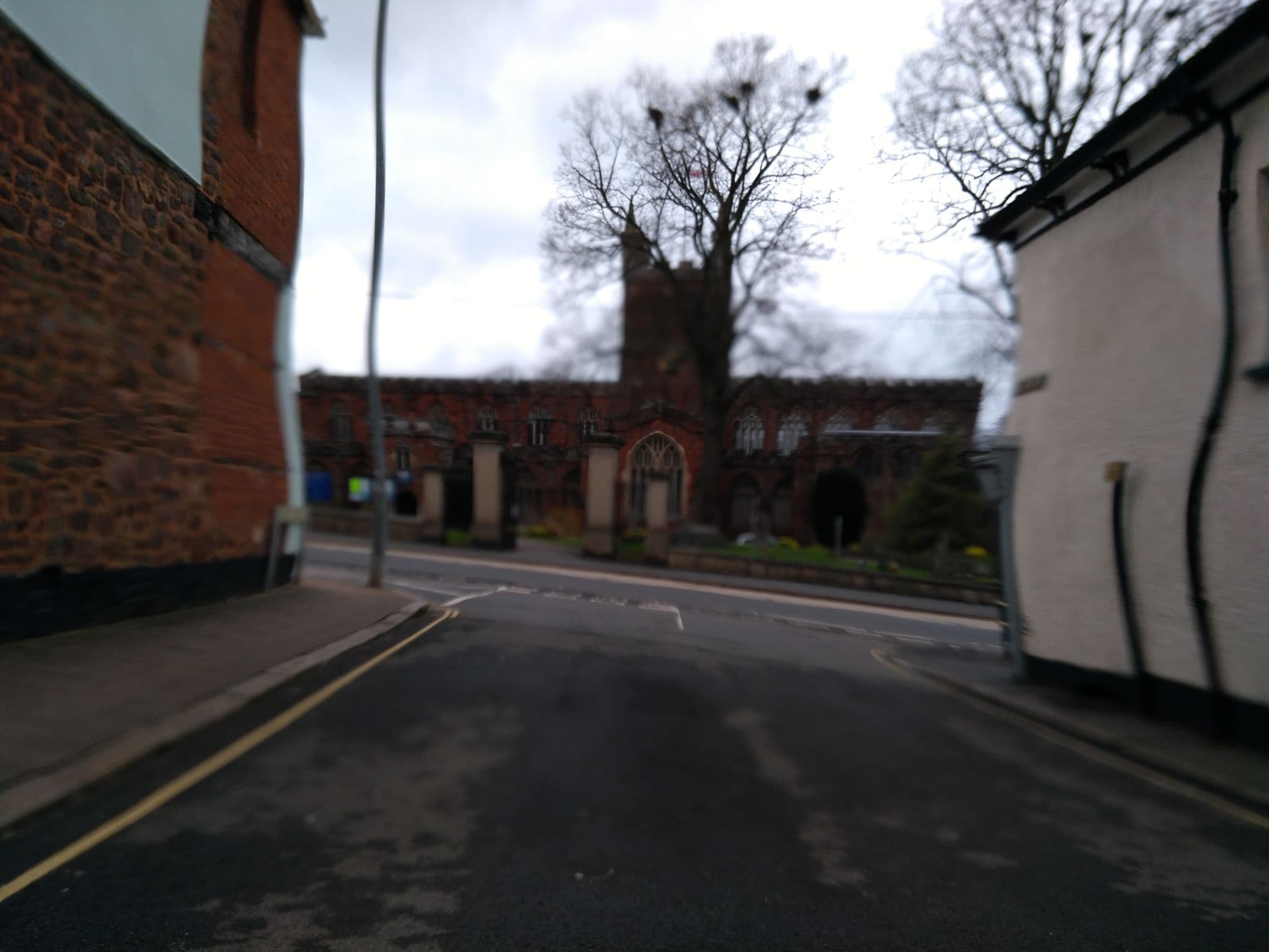 Street view near Great Park Farm Bed & Breakfast Crediton, Crediton — © andygates (CC BY-SA · Mapillary)