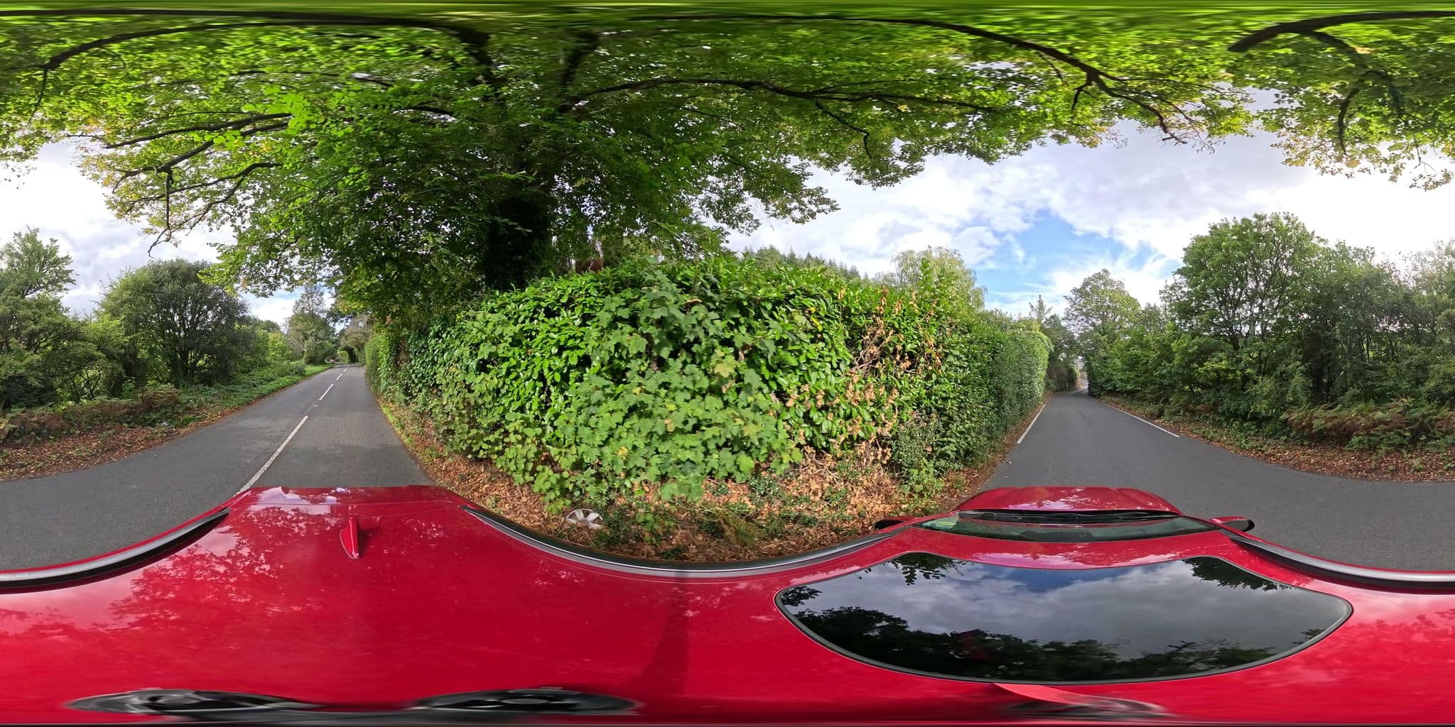Street view near Moorwood Cottage, Moretonhampstead — © southglos (CC BY-SA · Mapillary)