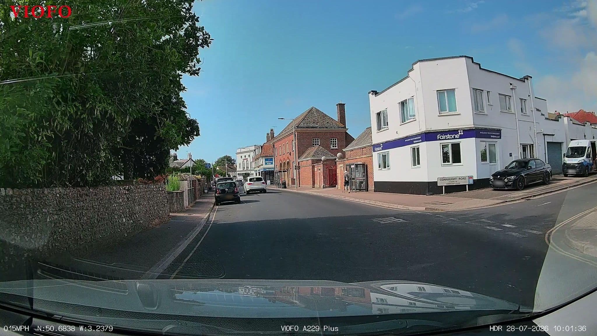 Street view near Berwick Guest House, Sidmouth — © RyanBush (CC BY-SA · Mapillary)