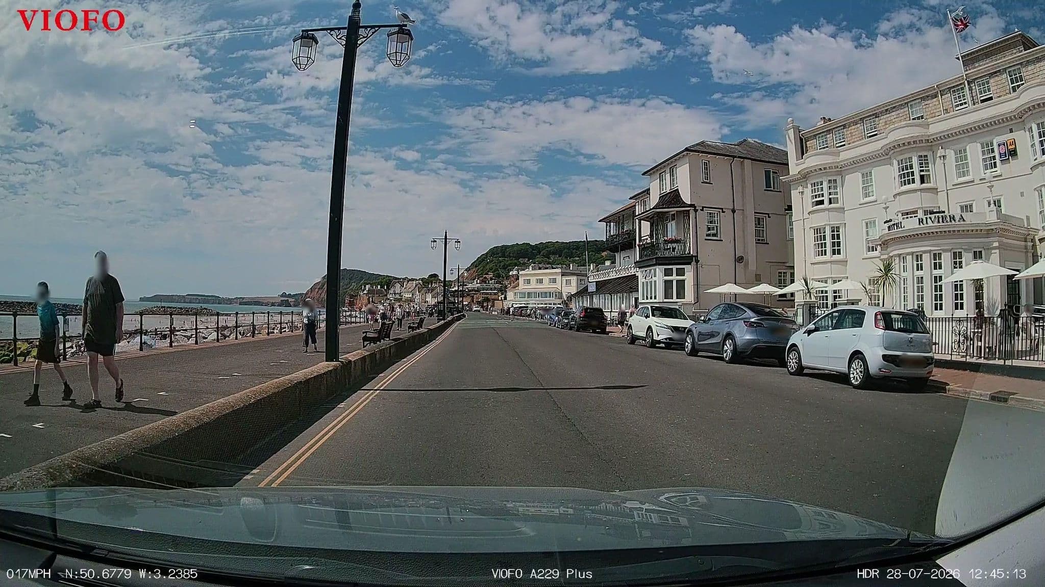 Street view near The Kingswood and Devoran Hotel, Sidmouth — © RyanBush (CC BY-SA · Mapillary)
