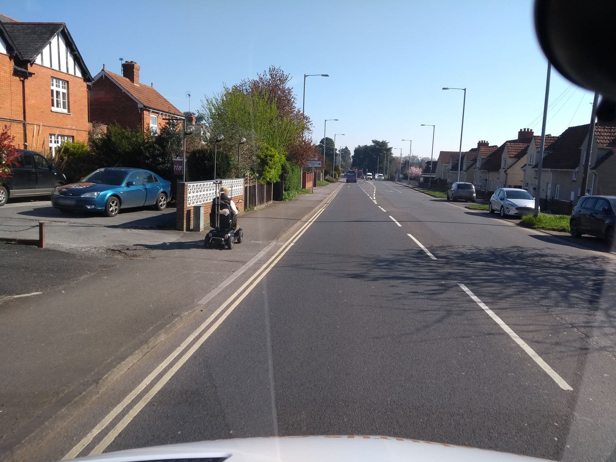 Street view near Heathercroft Guest House, Taunton — © ukchris (CC BY-SA · Mapillary)