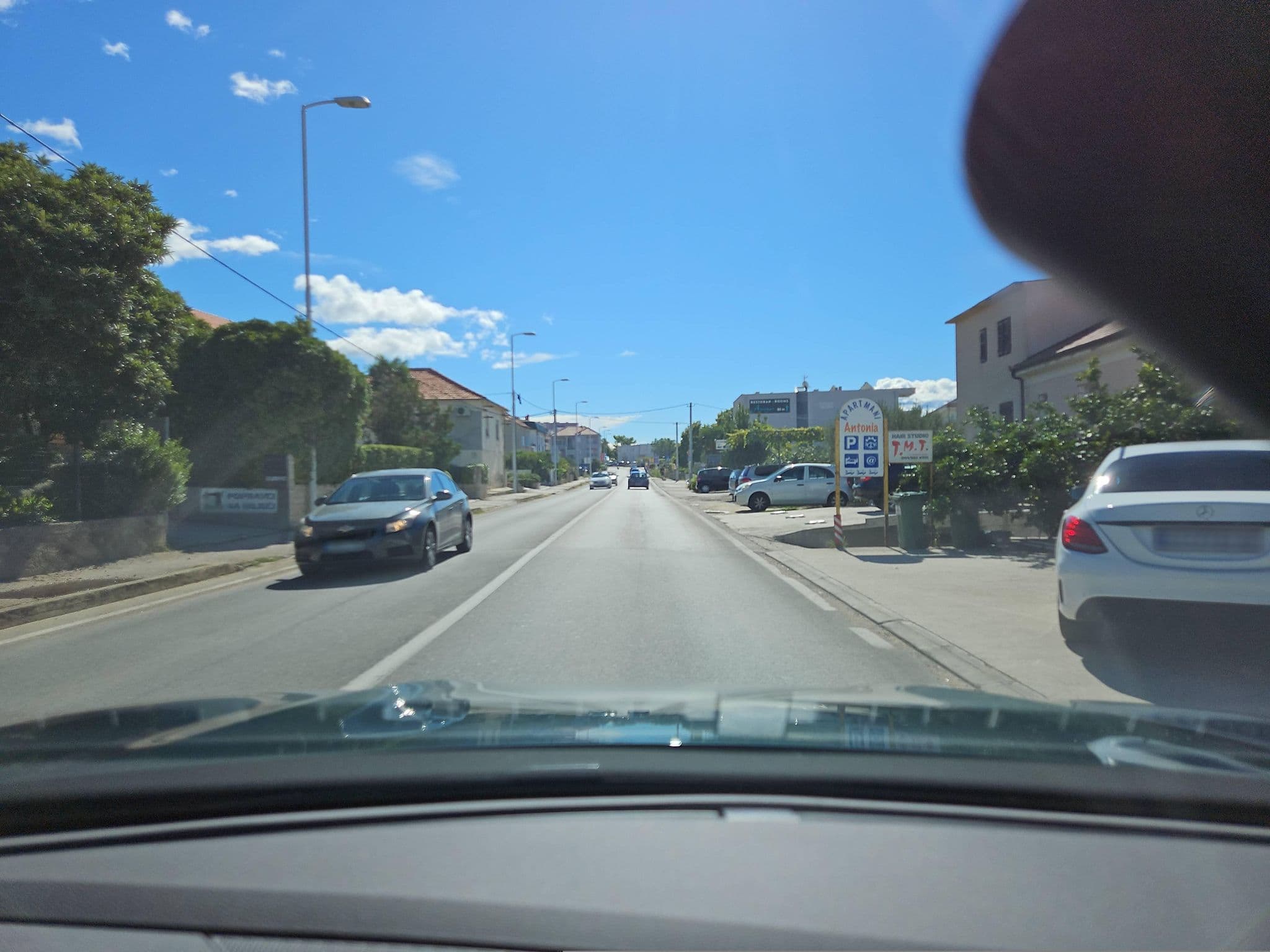Street view near Apartments Antonia, Podstrana — © toho (CC BY-SA · Mapillary)