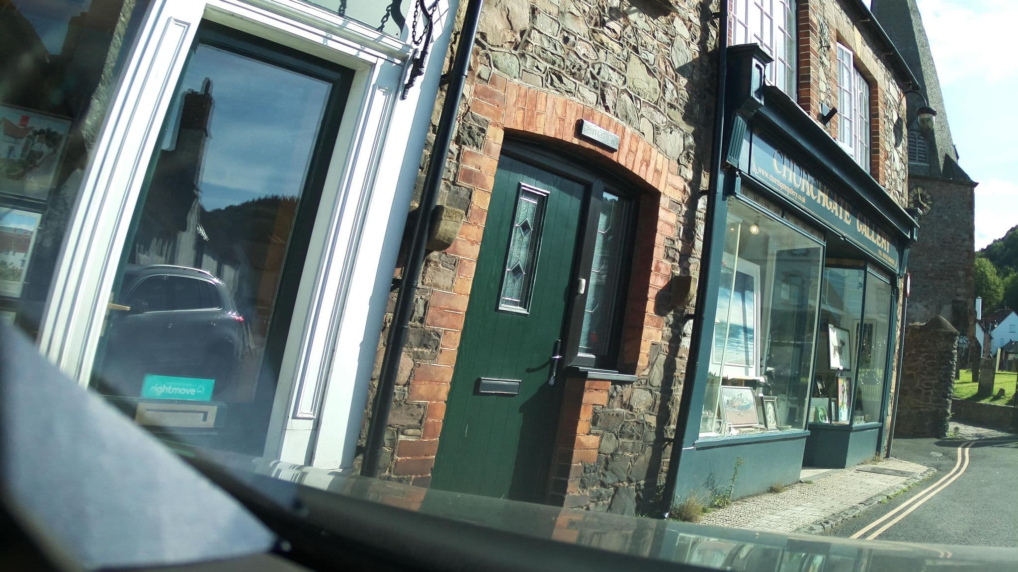 Street view near Lowerbourne. Studio, Porlock — © southglos (CC BY-SA · Mapillary)