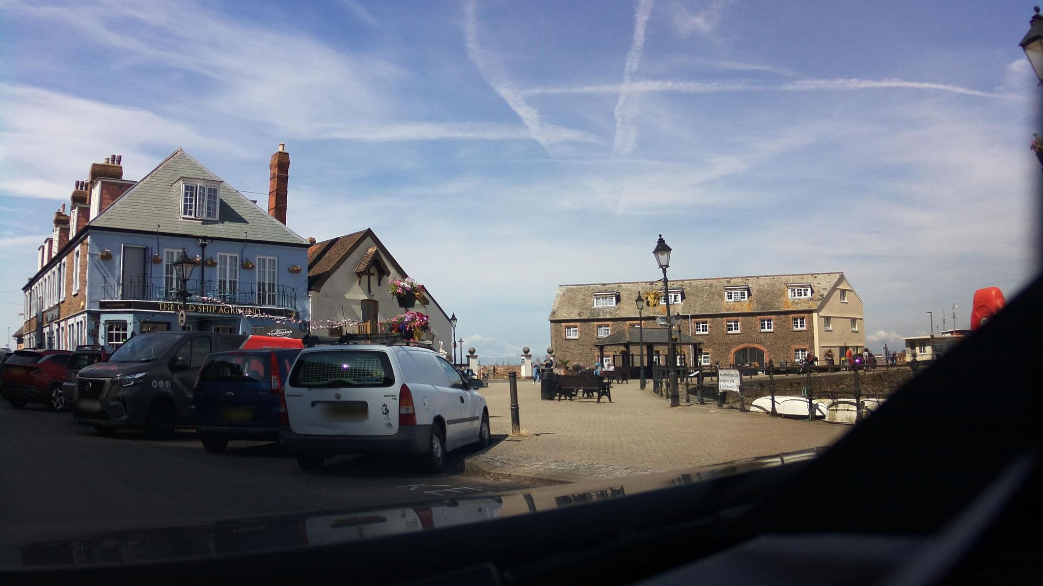 Street view near The Old Ship Aground, Minehead — © southglos (CC BY-SA · Mapillary)