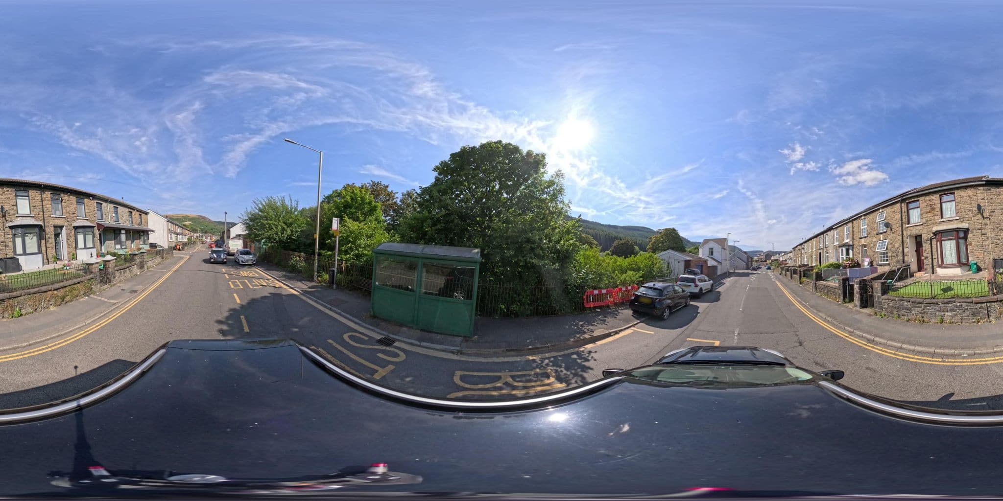 Street view near Crown Hotel, Treorchy — © MarksMap (CC BY-SA · Mapillary)