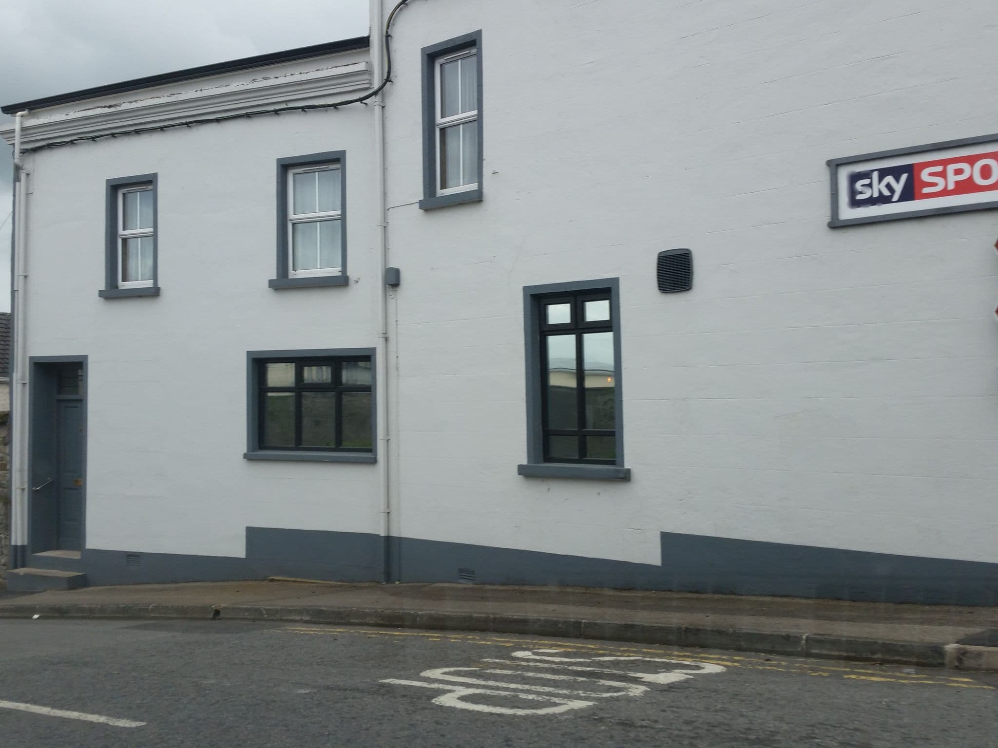 Street view near Four Ways, Fivemiletown — © mcda (CC BY-SA · Mapillary)